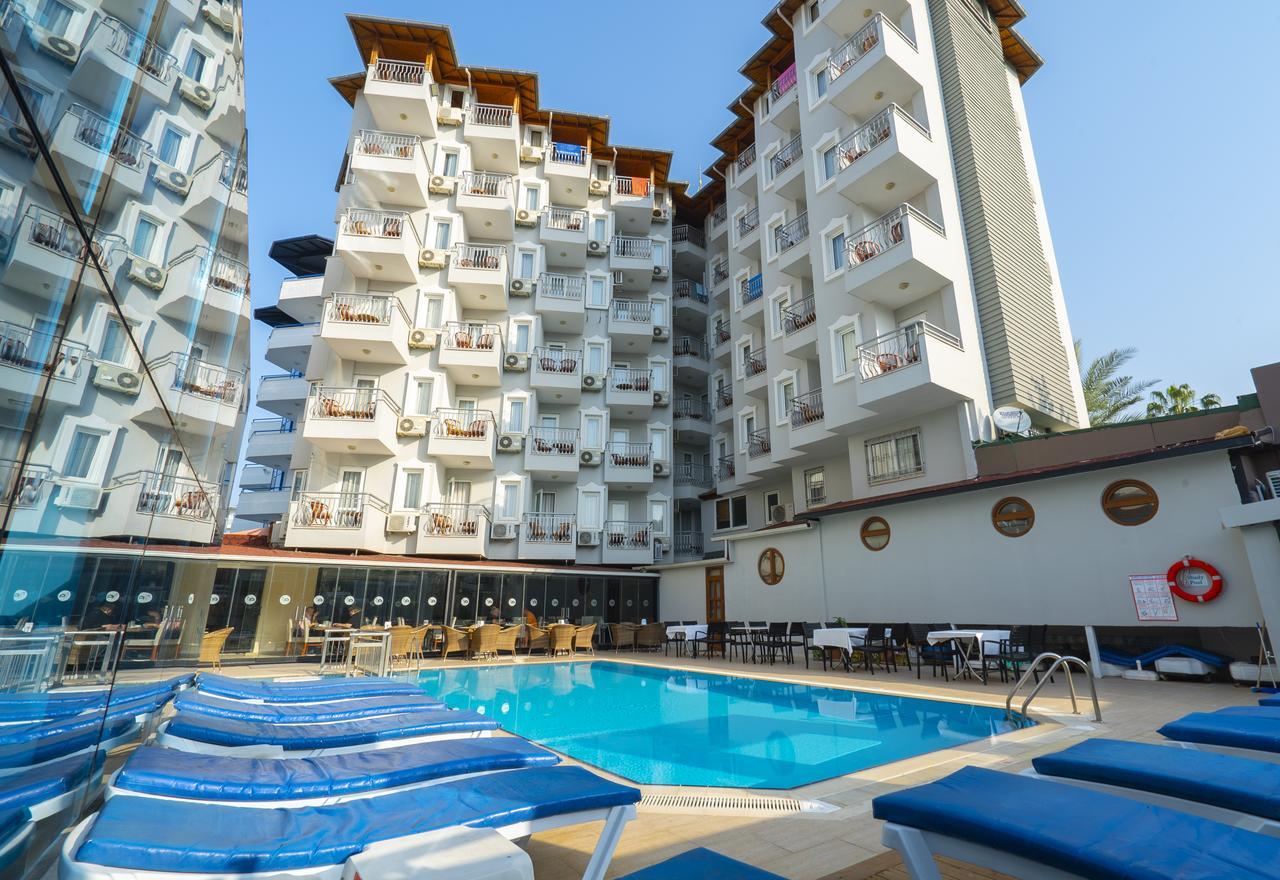 Azak Beach Hotel Alanya Luaran gambar